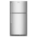 Maytag 33 in. 21 cu. ft. Freestanding Top Freezer Refrigerator in