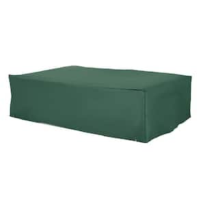Stylish Heavy Duty Outdoor Sectional Sofa Cover, Waterproof Patio Furniture Cover for Weather Protection in Dark Green