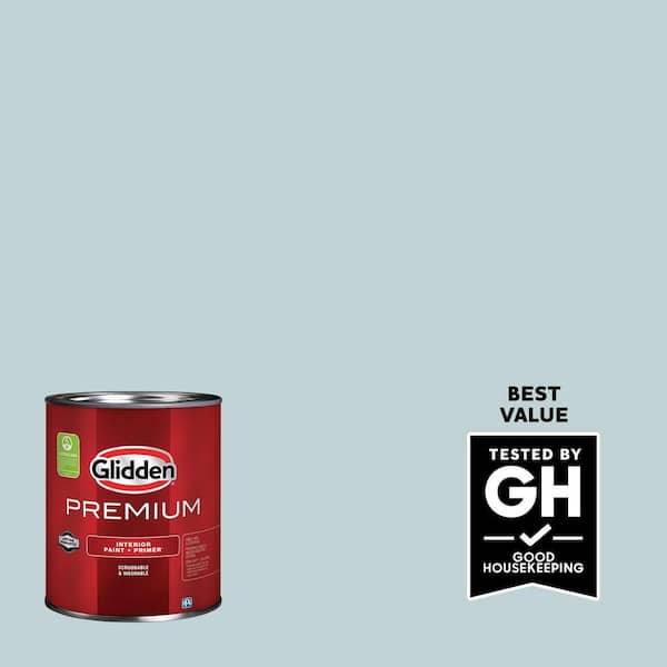 Glidden Premium 1 qt. Scandinavian Sky PPG1149-3 Eggshell Interior Latex Paint