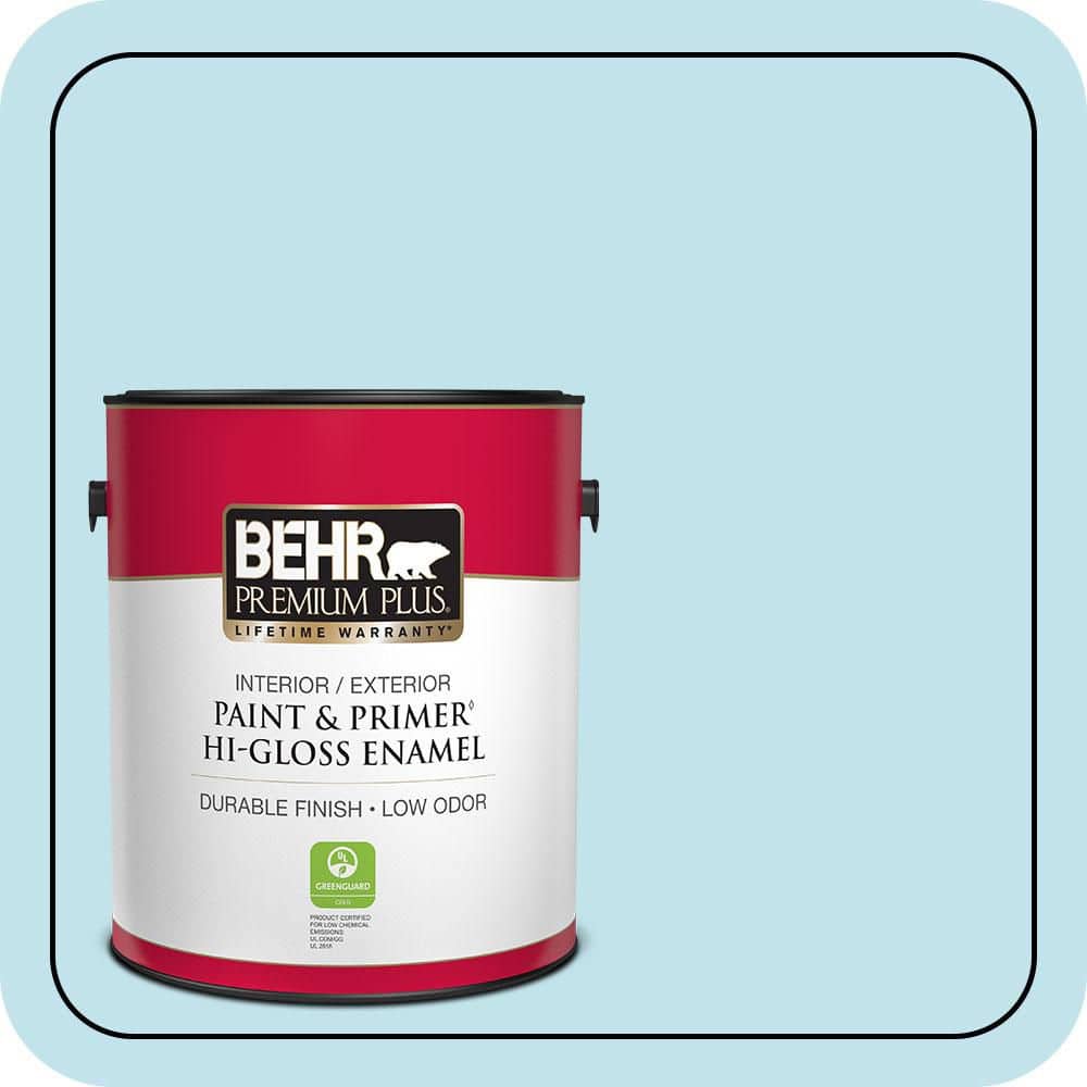 1 gal. #540C-2 Serene Sky Hi-Gloss Enamel Interior/Exterior Paint & Primer price history on PriceWatchPro