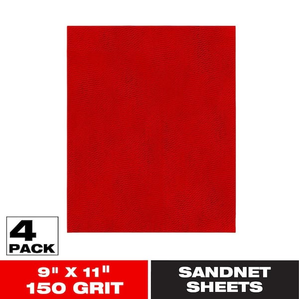 9 in. x 11 in. Sand Demon 150-Grit Reusable Sanding Sheet (4-Pack)