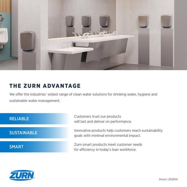 Zurn Zurn 0.5 GPM AquaSense Wall Mount 5-3/8 in. Gooseneck Sensor