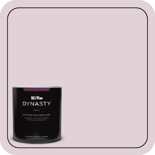 BEHR DYNASTY 1 qt. #T15-7 Secret Blush Eggshell Enamel Interior Stain-Blocking Paint & Primer