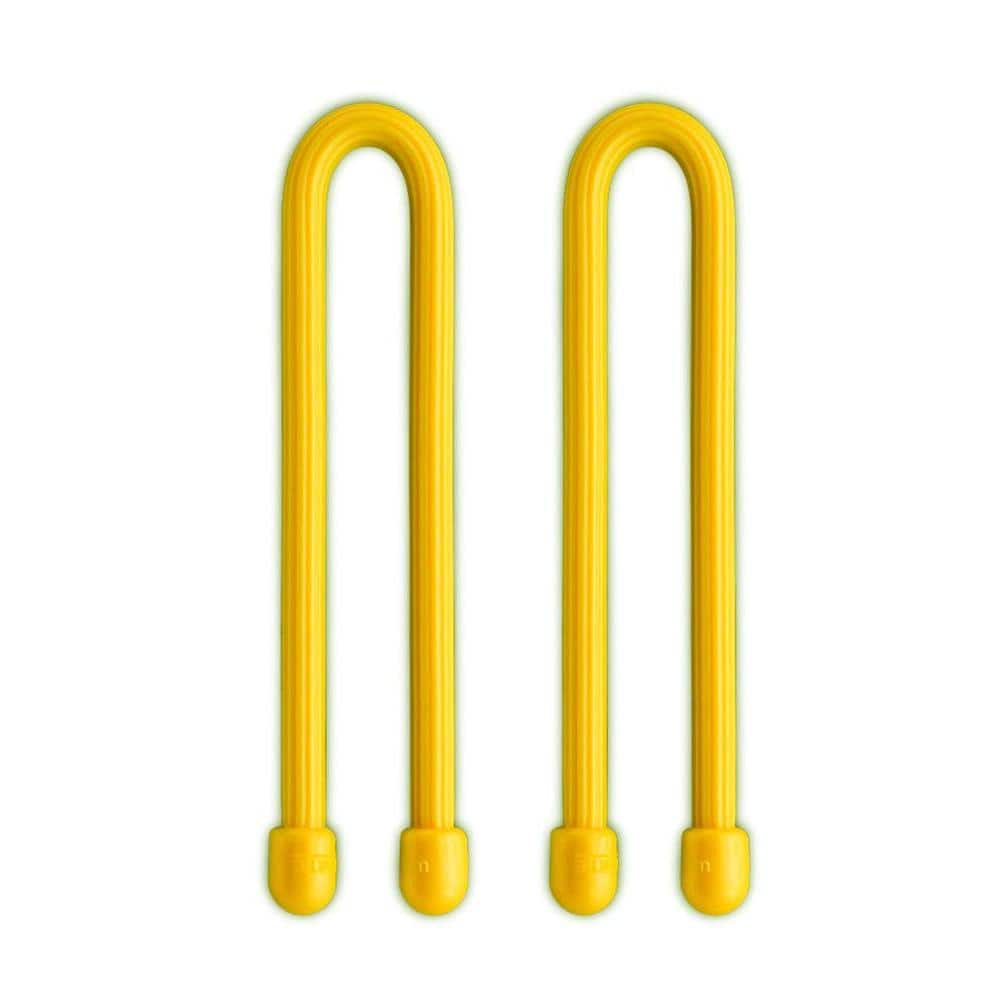UPC 094664018174 product image for Gear Tie 6 inch - Yellow 2pk | upcitemdb.com
