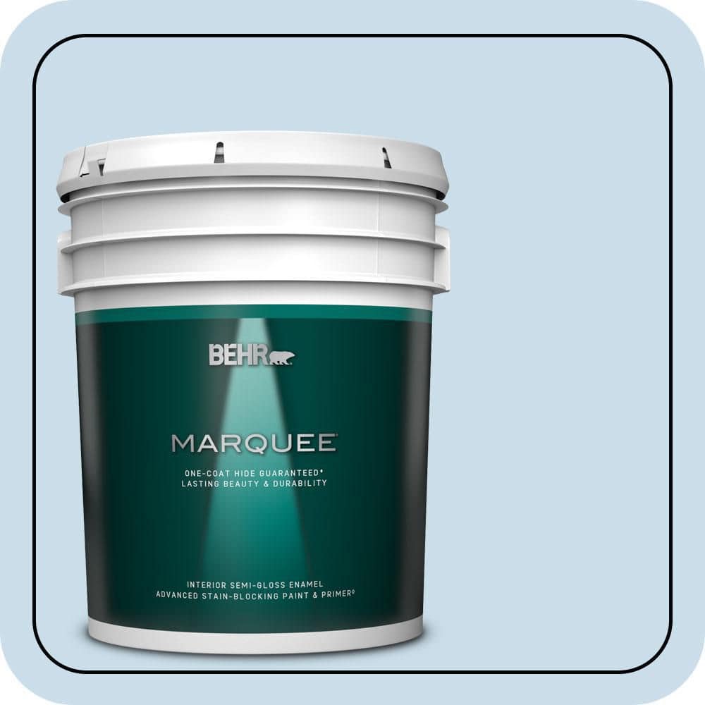 5 gal. #560C-2 Caribbean Mist Semi-Gloss Enamel Interior Paint & Primer price history on PriceWatchPro