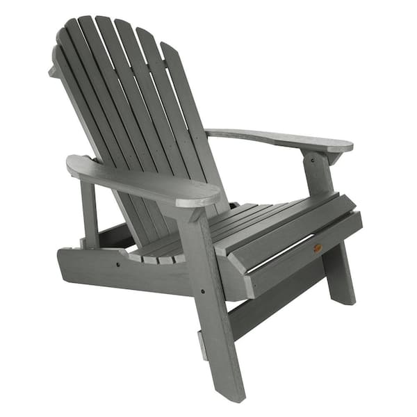 Highwood King Hamilton Coastal Teak Folding and Reclining Recycled ...