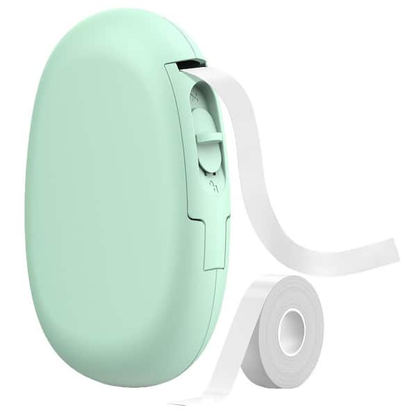 Bluetooth Label Maker Machine Continuous Waterproof Label App Editing Green for Home Office School Use