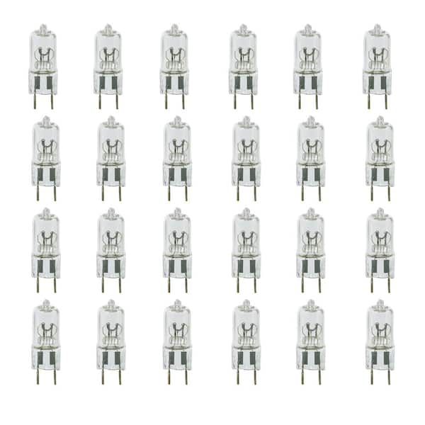 Feit Electric 20-Watt Warm White 3000K G8 Bi Pin Dimmable Halogen Light Bulb (24-Pack)