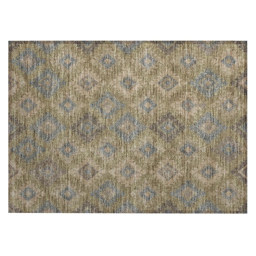 Chantille Machine Washable Indoor/Outdoor Abstract ACN2952 Saffron 2 ft. x 3 ft. Accent Rug price history on PriceWatchPro