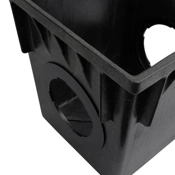 NDS 18 in. Square Catch Basin Kit, Green 1882GRKIT - The Home Depot