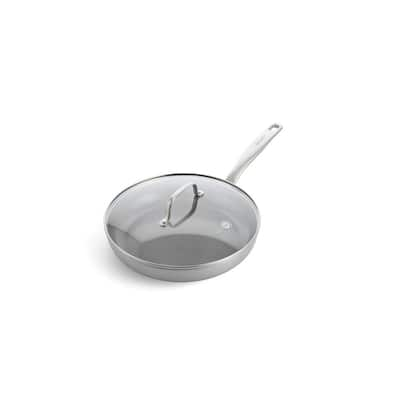 Blue Diamond Stainless Clad Pro 11 in. Stainless Steel Frying Pan  CC006070-001 - The Home Depot