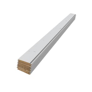 1 in. x 6 in. x 8 ft. Whitewash Spruce Shiplap Prefinished Softwood Boards (6-Pack)