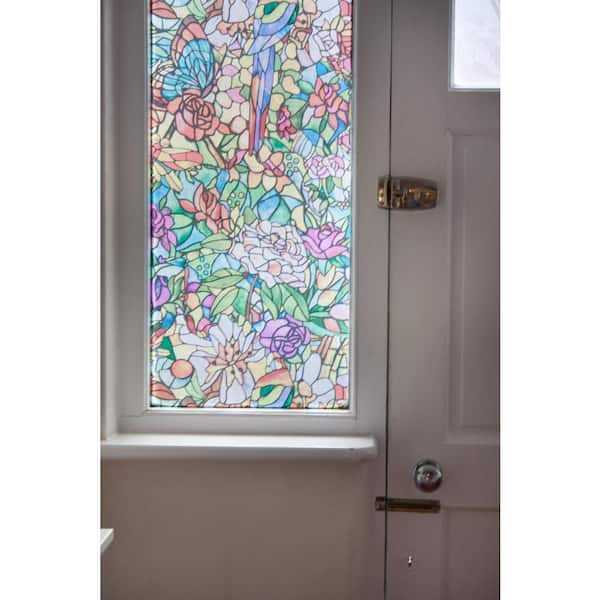 d-c-fix - Tulia also Known As Spring Chapel Stained Glass Multi-Color self adhesive Film