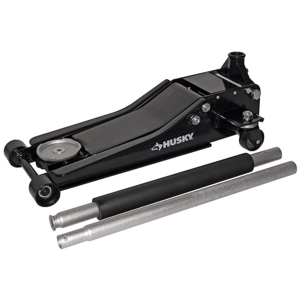 Husky 3-Ton Low Profile Car Jack with Quick Lift