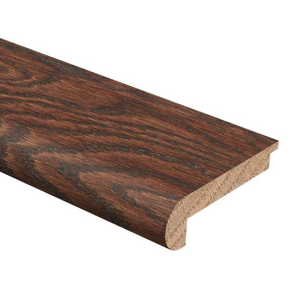 Zamma Black Cherry Oak HS 3/8 in. Thick x 2-3/4 in. Wide x 94 in. Length Hardwood Stair Nose Molding Flush