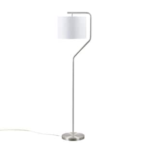 Aster 60 in. Silver Standard Floor Lamp
