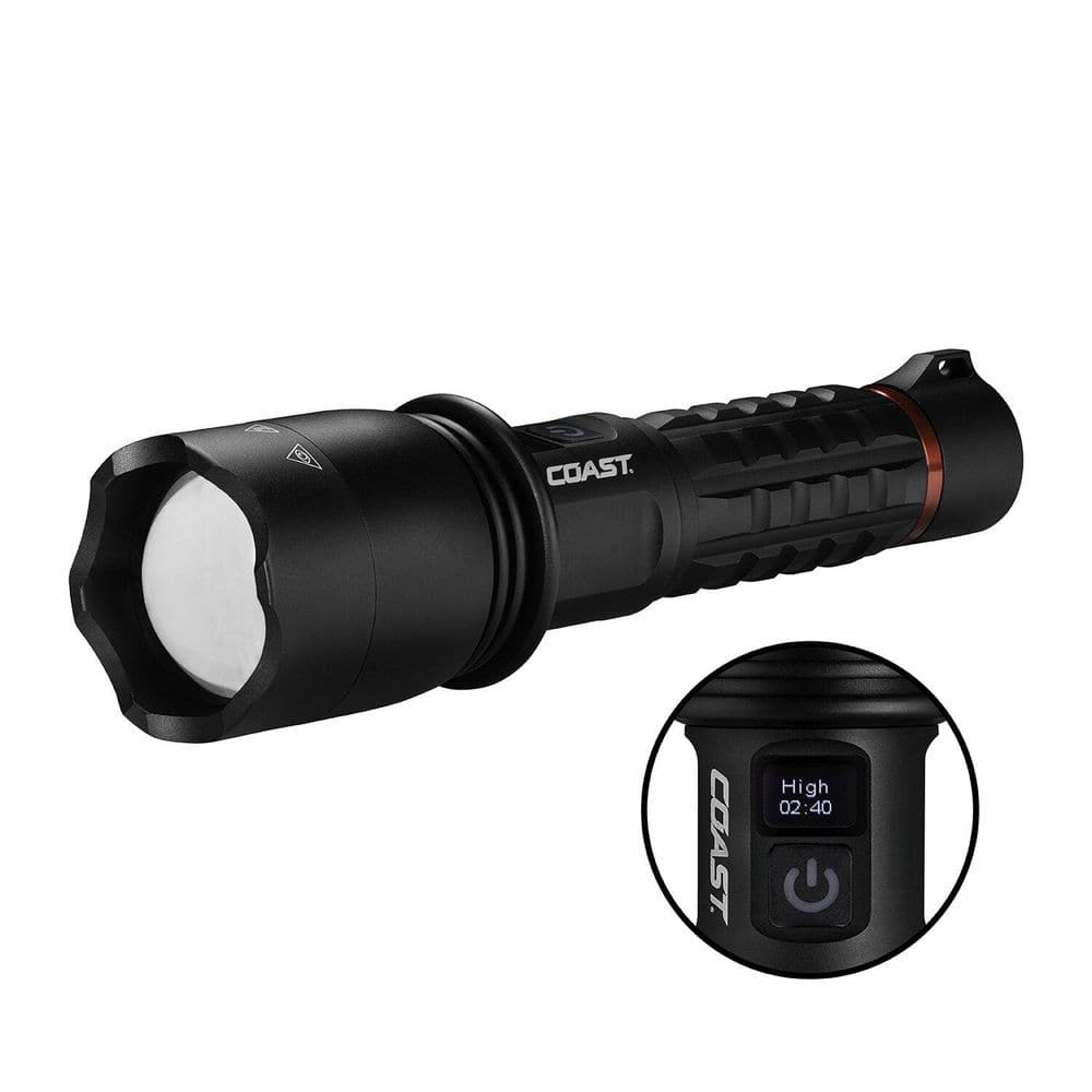 Coast XP30R 4200 Lumen Rechargeable Flashlight 31203 - The Home Depot