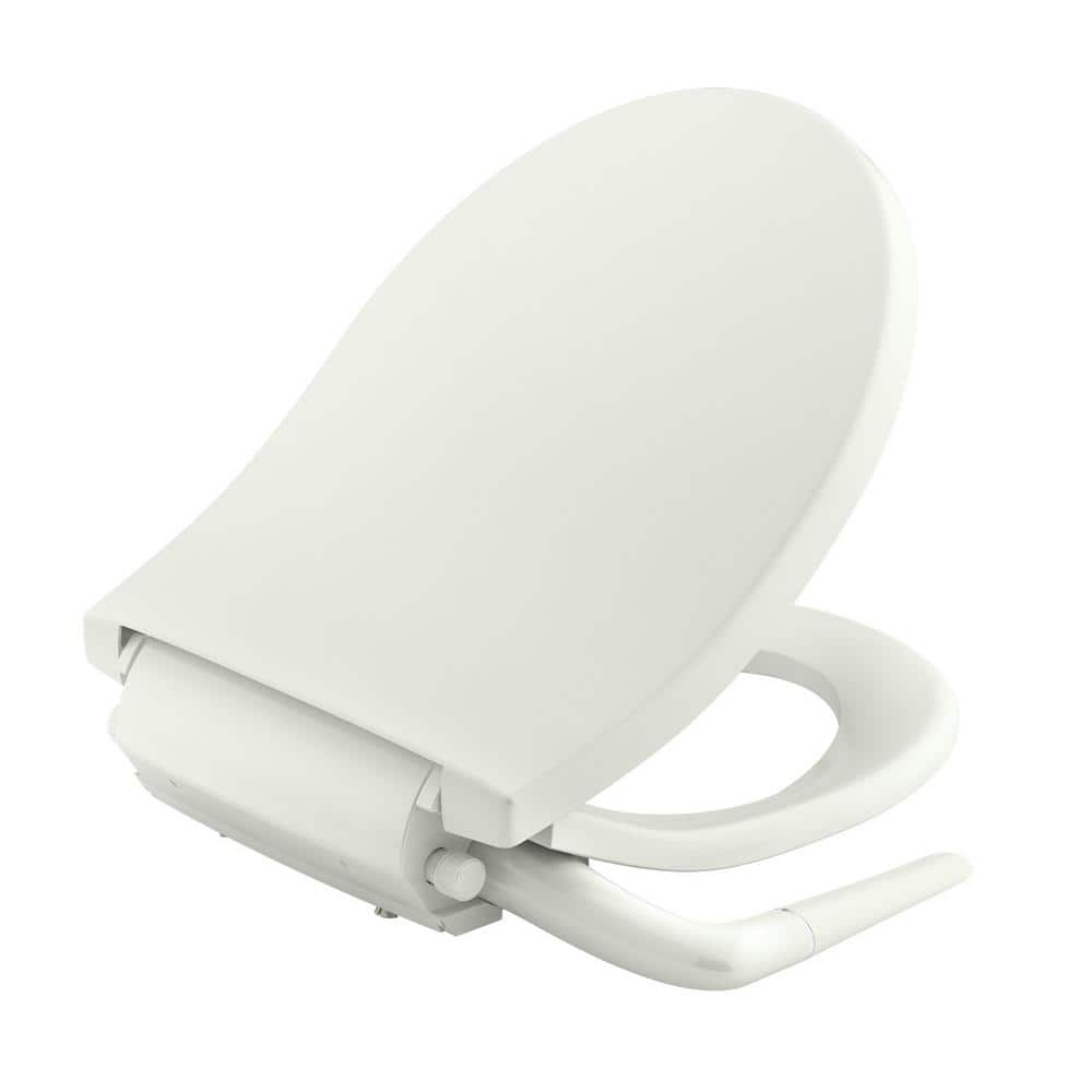 KOHLER Purewash M250 Non-Electric Bidet Seat for Round Toilets in Biscuit