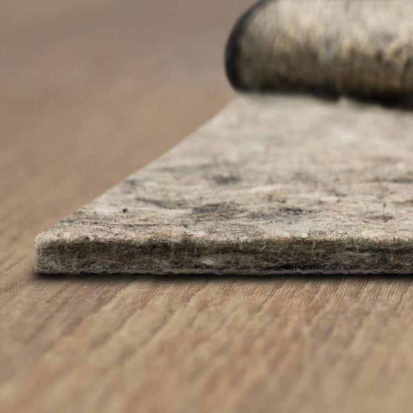 Dual Surface 7 ft. 8 in. x 10 ft. 4 in. Rectangle Interior 1/2 in. Thickness Rug Pad