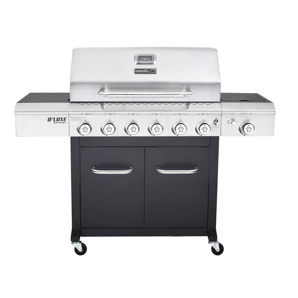 Nexgrill Deluxe Infrared Grill Home Depot Nexgrill Deluxe 6-Burner
