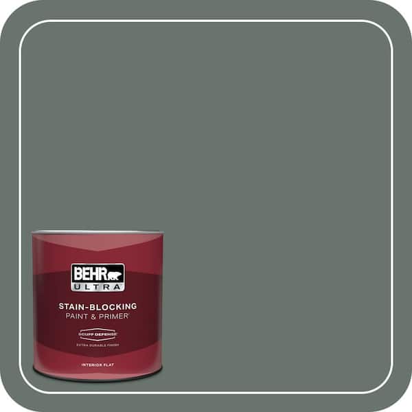 BEHR ULTRA 1 qt. #PPU12-18 Heritage Park Extra Durable Flat Interior Paint & Primer
