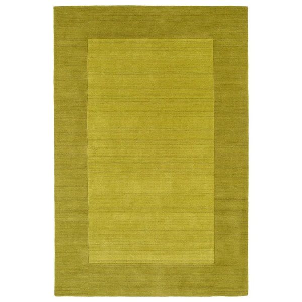 Kaleen Dominion Lime Green 4 ft. x 5 ft. Area Rug