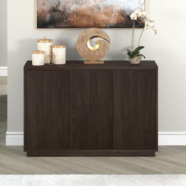 Buffet table dark brown discount