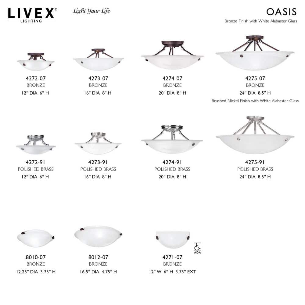 Elegant Brushed Nickel 4-Light Ceiling Fixture with White Alabaster Glass