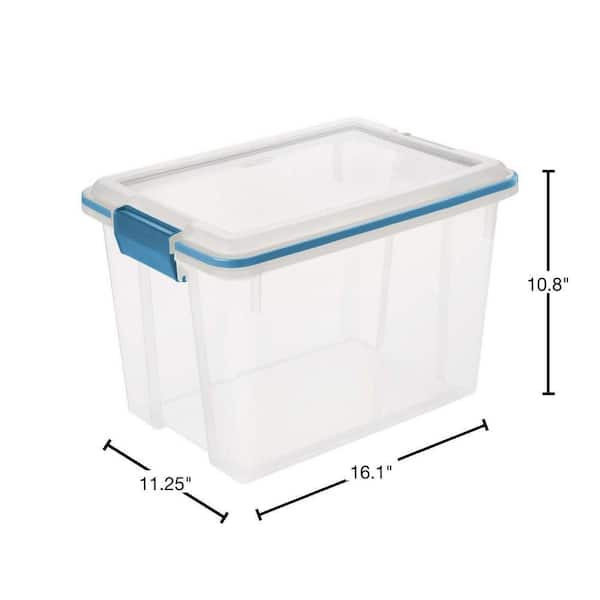 1pc Snack Container With 4 Compartments And Transparent Lid