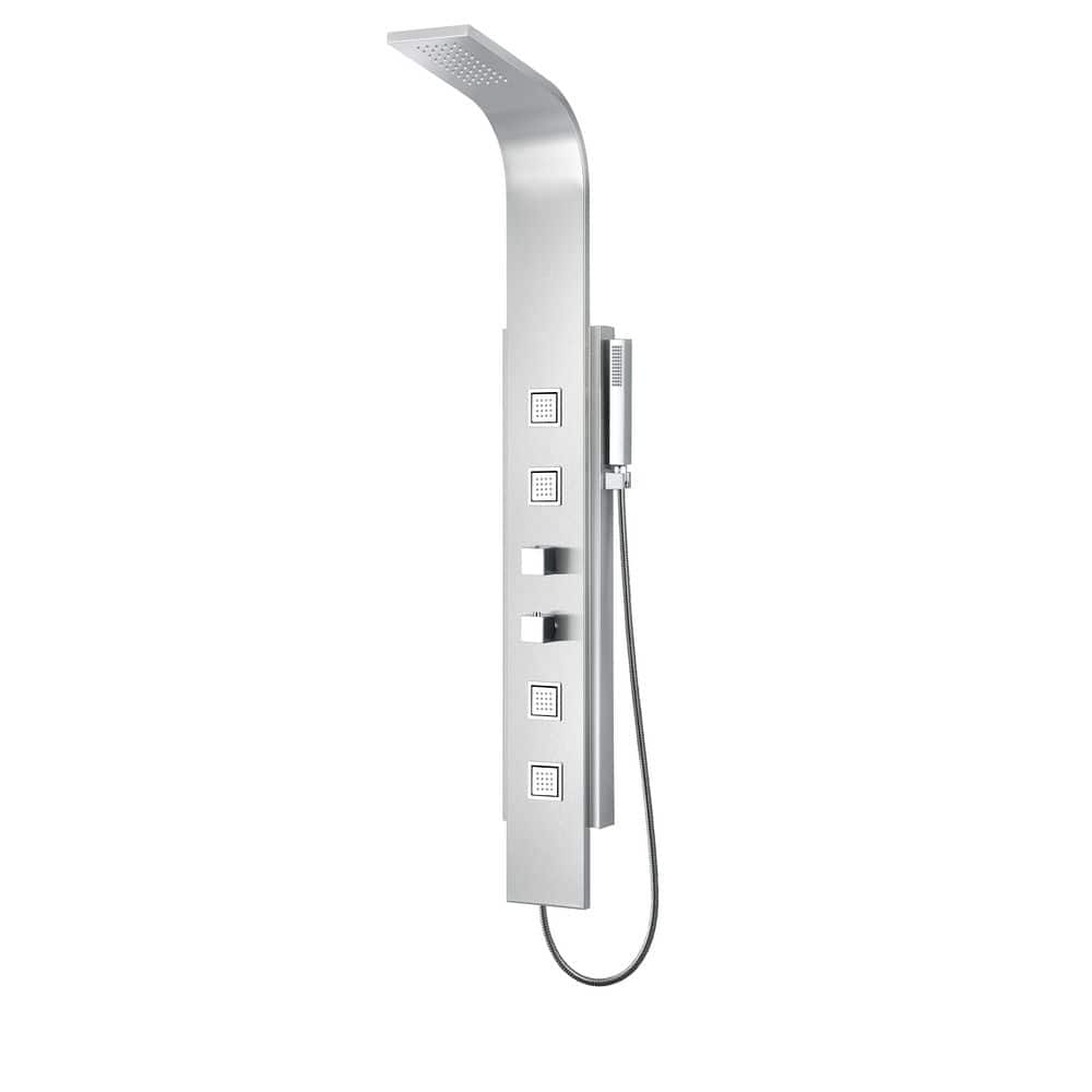 ANZZI VISOR Series 60 in. 4-Jetted Full Body Shower Panel System