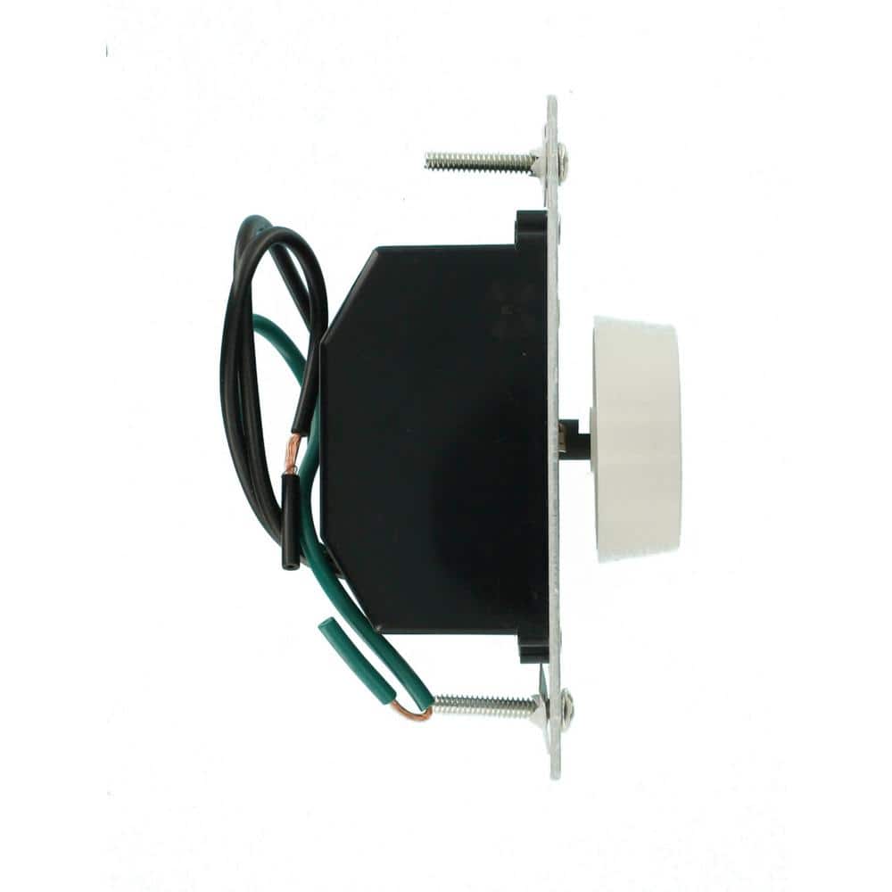 Leviton Light Almond and White Rotary Dimmer Knob