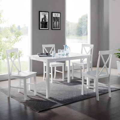 White Dining Room Sets Kitchen Dining Room Furniture The Home Depot