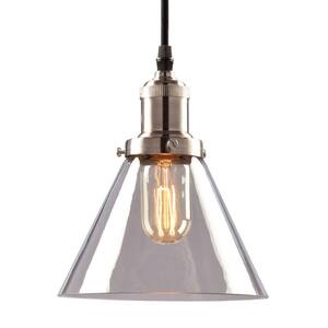 Egan 1-Light Brushed Nickel Pendant