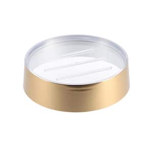 Golden Collection Bath Soap Dish Cup PS