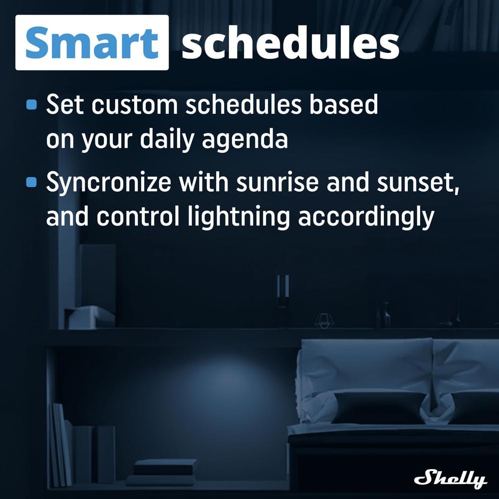 Shelly Dimmer 2 WiFi Smart Dimmer Switch with Power Monitoring