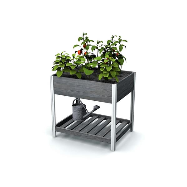 Urbana 42 in x 31 in x 40 in Slate Gray Vinyl Veg Farm