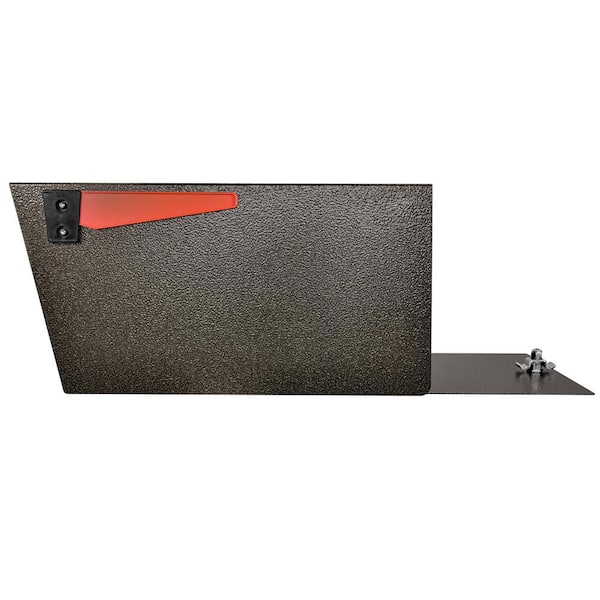 Mail Manager Street Safe Black Post-Mount Mailbox with High Security Reinforced Rear Locking System Mail Manager Street Safe Black Post-Mount Mailbox with High Security Reinforced Rear Locking System