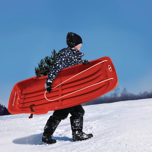 Snow Sled on sale Two-Rider Downhill Outdoor - Toboggan for Kids and Adults