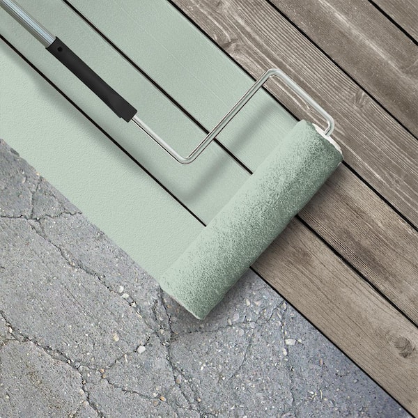 1 gal. #PPU11-13 Frosted Jade Gloss Enamel Interior/Exterior Porch and Patio Floor Paint