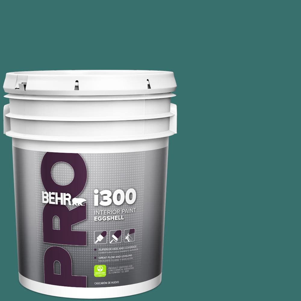5 gal. #500D-7 Caribbean Green Eggshell Interior Paint price history on PriceWatchPro