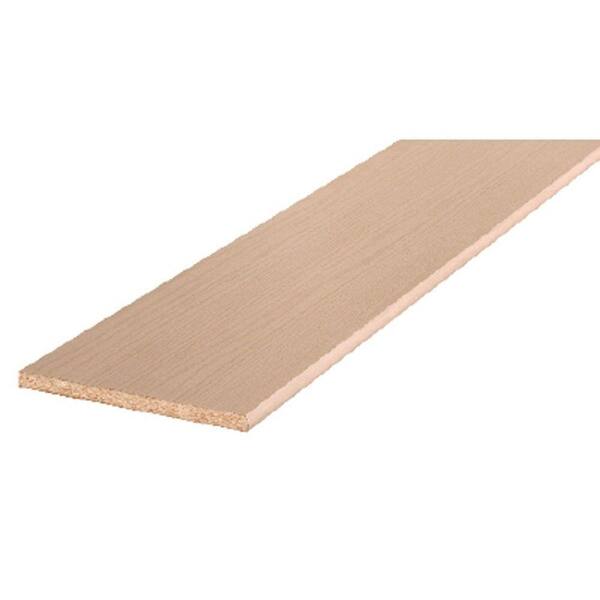Bullnose Particleboard Common 3 4 In, Home Depot Melamine Shelving