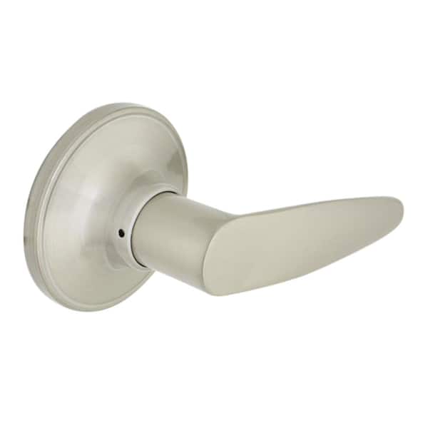 Defiant Straight Satin Nickel Hall/Closet Door Lever