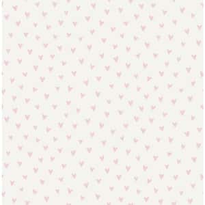 Sparkle Heart Paper Strippable Roll (Covers 56 sq. ft.)