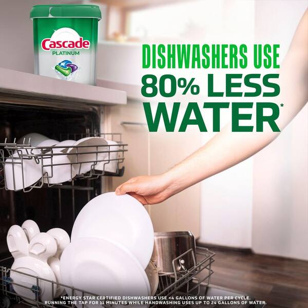 Cascade Platinum ActionPacs with Dawn Fresh Scent Dishwashing