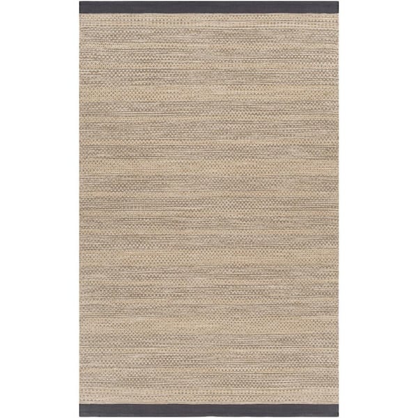 Osasuna Light Brown Tribal 5 ft. x 8 ft. Indoor Area Rug