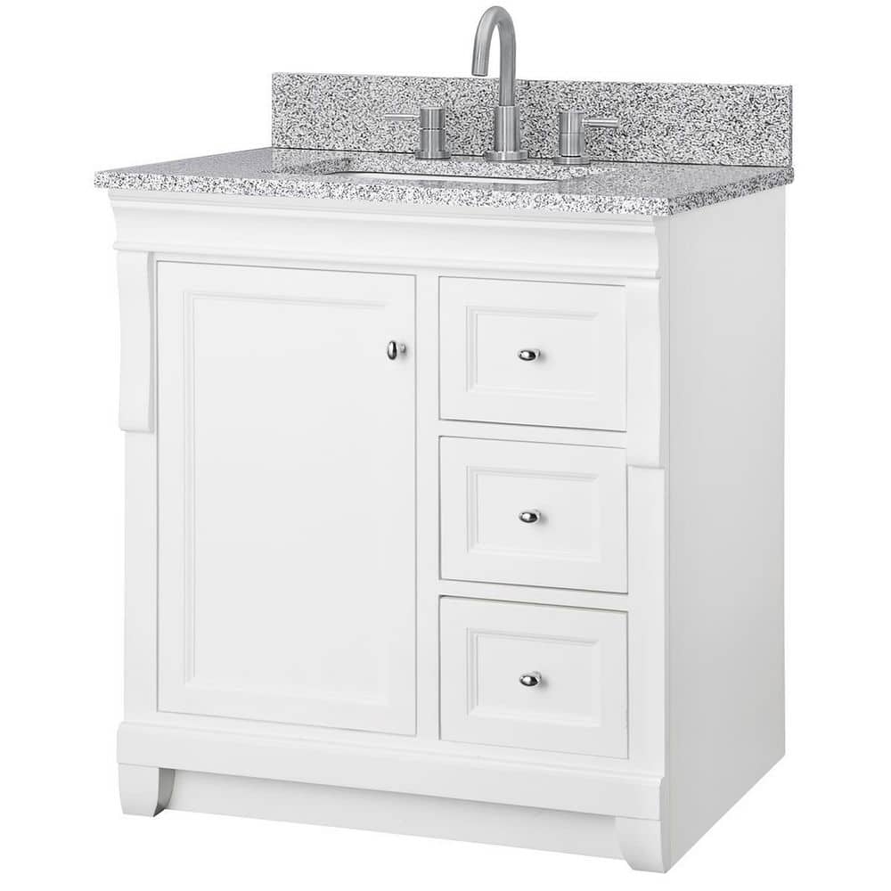 Home Decorators Collection Naples 31 in. W x 22 in. D x 35 in. H Single Sink Freestanding Bath