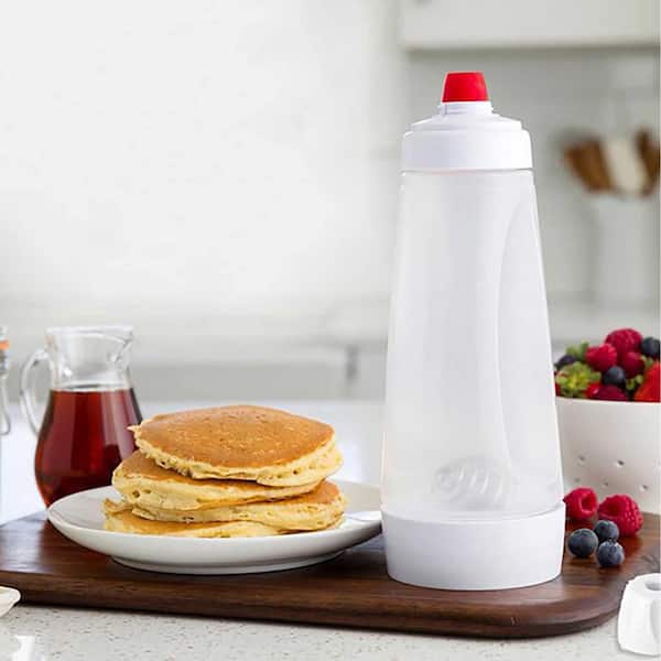 Pancake Batter Dispenser for Pancakes, Crepes, Waffles, Muffins, Qatayef, Cupcakes, and More (1-Pack)
