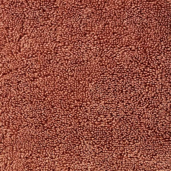 Veta 100% cotton hand towel in terracotta 50 x 90 cm