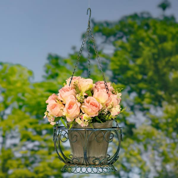 Zaer Ltd. International Set of 2 Iron Hanging Basket