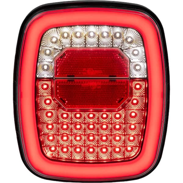 Low Profile Combination Rear Light with Strobe